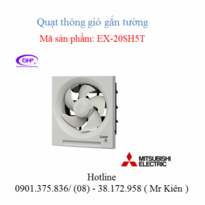 Quạt hút gắn tường Mitsubishi EX-20SH5T