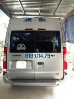 Cho thuê xe 16 chỗ giá rẻ tại Bình Dương