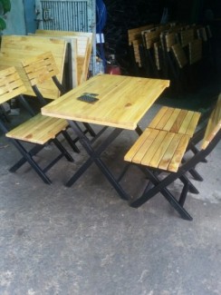 Ghế gỗ quán nhậu giá rẻ nhất