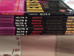 Bộ sách IELTS Cambridge 1-8 (bao gồm CD)