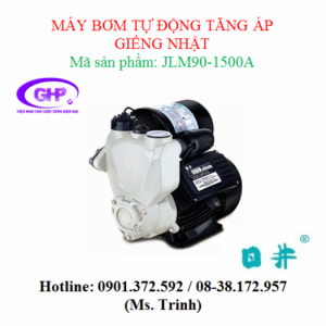 Máy bơm tăng áp tự động Giếng Nhật JLM90-1500A