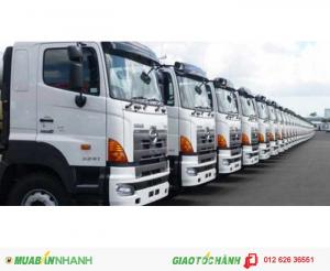 Xe tải Hino FL8JTSL thùng mui bạt 9m2