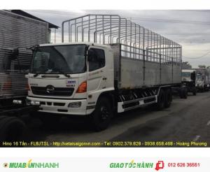 Xe tải Hino FL8JTSL thùng mui bạt 9m2