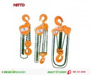 Điểm bán pa lăng xích kéo tay Vital, Nitto  – Nhật 1 tấn, Pa lăng xích Vital, Nitto