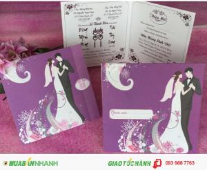 Thiệp cưới mẫu mới 2016