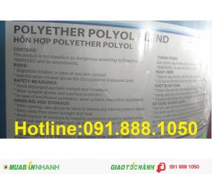 Bán-Polyether-Polyol-Blend dùng trong sơn cách nhiệt, tấm cách nhiệt PU.
