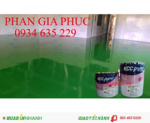 Sơn nền nhà xưởng giá rẻ nhất Vĩnh Phúc, sơn tự san phẳng et5635 unipoxy lining giá rẻ miền bắc