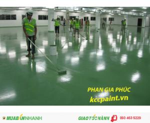 Sơn phủ nền nhà xưởng epoxy rẻ nhất lào cai, sơn tự ssan phẳng, sơn nền nhà xưởng giá rẻ miền bắc, unipoxy lining et5635,