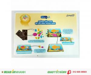 Bộ đồ chơi xếp hình thông minh EnfaGrow A+