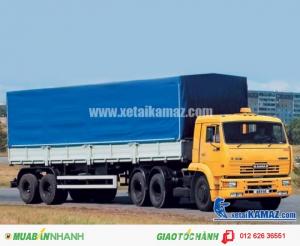 Bán Đầu kéo Kamaz 65116 (6x4) 38 tấn, Bán xe đầu kéo Kamaz nhập khẩu Nga