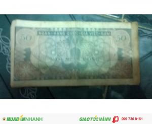 Cần bán tiền ngày xưa năm mươi đồng