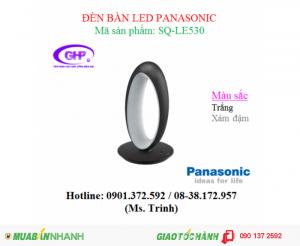 Đèn bàn LED Panasonic SQ-LE530-W / SQ-LE530-H (trắng, xám đậm)