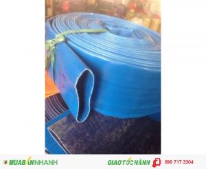 Ống bạt xả nước xả cát xả bùn Phi 80, Phi 100, Phi 120, Phi 150, Phi 200 chính hiệu
