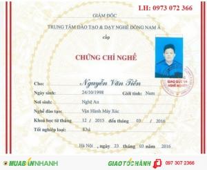 Đào tạo cấp chứng chỉ linh hoạt vận hành xe nâng