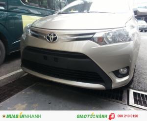 Khuyến Mãi Toyota Vios 2017 Số Sàn Mới. Mua Trả Góp Chạy Uber Grab chỉ từ 90Tr