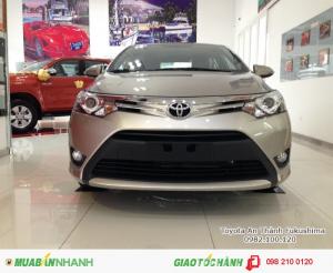 Khuyến Mãi Toyota Vios 2017 Số Tự Động Mới. Mua Trả Góp Chạy Uber Grab chỉ từ 90Tr