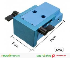 Bộ kẹp dưỡng khoan lỗ xiên/gá khoan tạo lỗ xiên, dùng để tạo lỗ khoan xiên khi ghép 2 tấm gỗ bằng vít
