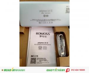 Pin Dự Phòng Romoss Polymos 10S 10.000mah New 2016