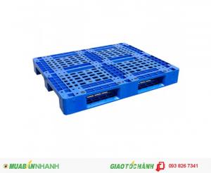 Kích thước (+/- 10 mm): 1200 x 1000 x H 150
Trọng lượng (+/- 0.5 kg): 18 kg
Tải trọng tĩnh (kg): 4000 kg
Tải trọng nâng (kg): 1600 kg
Nguyên liệu: HDPE chính phẩm
