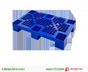 Kích thước (+/- 10 mm): 1070 x 600 x H 100
Trọng lượng(+/- 0.5 kg): 5.5 kg
Tải trọng tĩnh (kg): 1000 kg
Nguyên liệu: HDPE