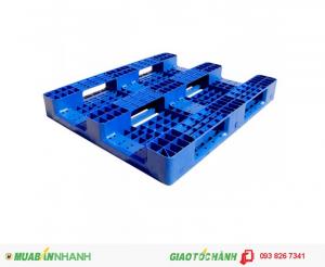 Pallet nhựa liền khối một mặt - VN465+1
Kích thước (+/- 10 mm): 1200 x 1000 x H 150
Trọng lượng (+/- 5 kg): 15 kg
Tải trọng tĩnh (kg): 3000 kg
Tải trọng nâng (kg): 1000 kg
Nguyên liệu: HDPE chính phẩm