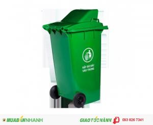 Kích thước (mm): 730 x 580 x H 1100
Nguyên liệu: HDPE chính phẩm
Màu sắc: xanh