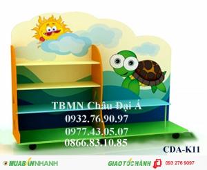 Kệ sách mầm non , kệ đựng đồ chơi , tập sách ... tủ tư trang cao cấp