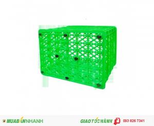 Kích thước (mm): 850 x 630 x H 525
Nguyên liệu: HDPE chính phẩm
Màu sắc: đỏ, vàng, xanh lá, xanh dương