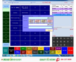 Phần mềm tính tiền cho Nhà hàng bán tại Điện Biên, Sơn La