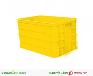 Kích thước (mm): 610 x 410 x H 390
Nguyên liệu: HDPE chính phẩm
Màu sắc: