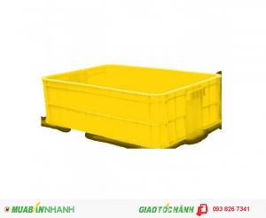 Kích thước (mm): 610 x 420 x H 190
Nguyên liệu: HDPE chính phẩm
Màu sắc: