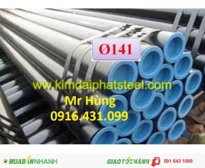 Thép ống đúc phi 141,dn125x3ly, phi 152 x 3.5ly, dn 150 x 4ly,dn 200