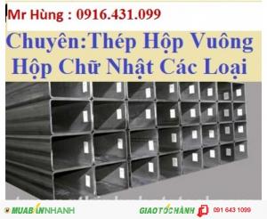 Thép hộp chữ nhật 75 x 150 x 3ly, 80 x 120 x 4ly, 100 x 150 x3ly, 100 x 150 x 6ly.