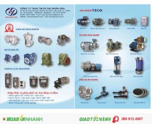 CUNG CẤP MOTOR TECO, MOTOR GIẢM TỐC TECO ĐÀI LOAN