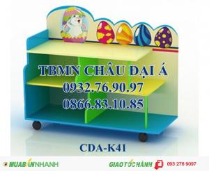 Kệ sách cho trẻ cao cấp , kệ đựng giày dép , tập sách .. tủ tư trang mầm non
