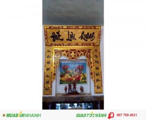 Đồ thờ cúng cao cấp Hoành phi, câu đối g