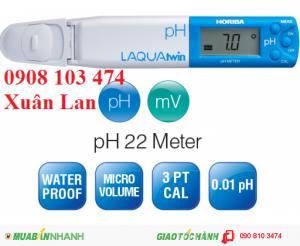 Bút đo pH HORIBA, độ chính xác 1, 2, 3  số lẻ  xuất xứ Nhật Bản