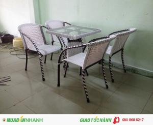 Bàn ghế cafe sân vườn giá rẻ nhất