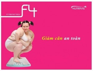 Giảm cân giảm mỡ bụng f4