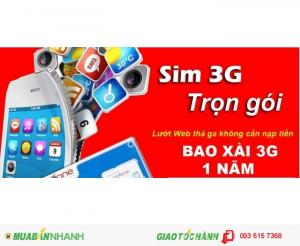 270.000Đ - Sim 3G Mobifone F500 ưu đãi 48GB trong 12 tháng