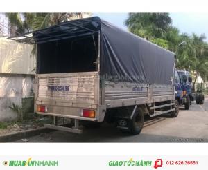 HD98S xe Hyundai nâng tải 6.5 tấn. Khuyến mãi 100% phí trước bạ khi mua HD98S.