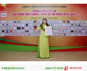 Chương trình Đánh giá và truyền thông thương hiệu uy tín sản phẩm chất lượng - dịch vụ tin dùng 2016 lần III