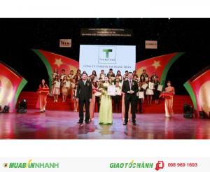 Giây phút xướng tên lên nhận danh hiệu thương hiệu uy tín sản phẩm chất lượng - dịch vụ tin dùng 2016