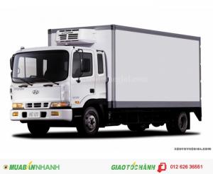 Hyundai HD120 Thùng Kín, Thùng Mui Bạt, trả góp lãi suất thấp