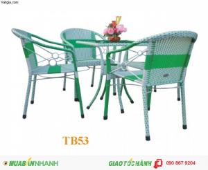Bàn ghế cafe giá rẻ nhất