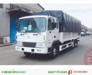 Xe tải Hyundai HD210 thùng mui bạt giá ưu đãi hỗ trợ 100%VAT, Hồ sơ giao ngay