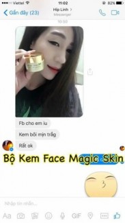 Bộ kem face làm trắng da