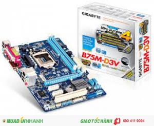 Bán bộ máy tính Giga B75M ram3 4G G860