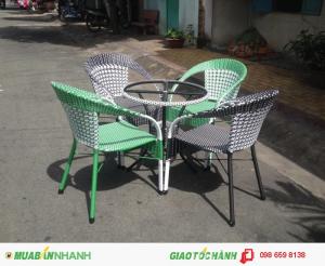 Bàn ghế cafe thanh lý giá rẻ