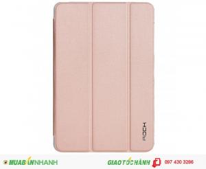 Bao da ipad Mini 4 Rock Phantom khung cao su chống sốc.